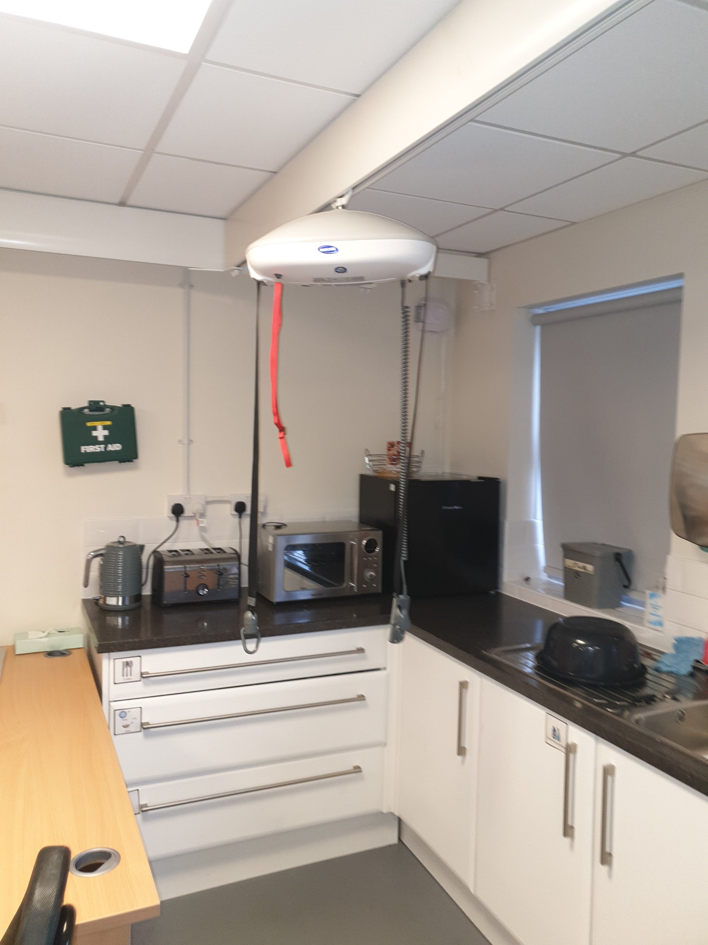 Robin Hoist Install at Lancaster School