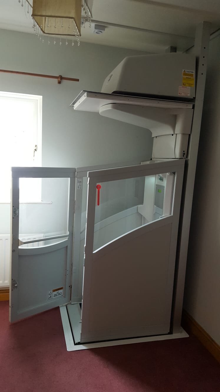 Recent Pollock Vertical lift Installation in Cockermouth, Cumbria