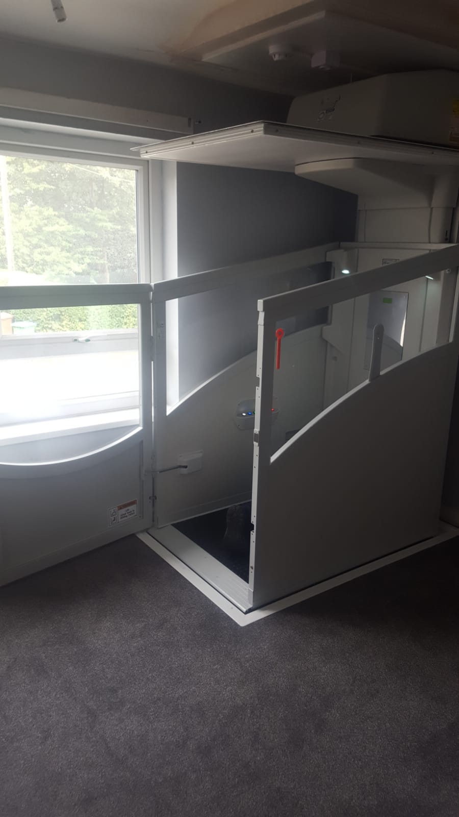 Pollock Through Floor Lift Install In Rochdale