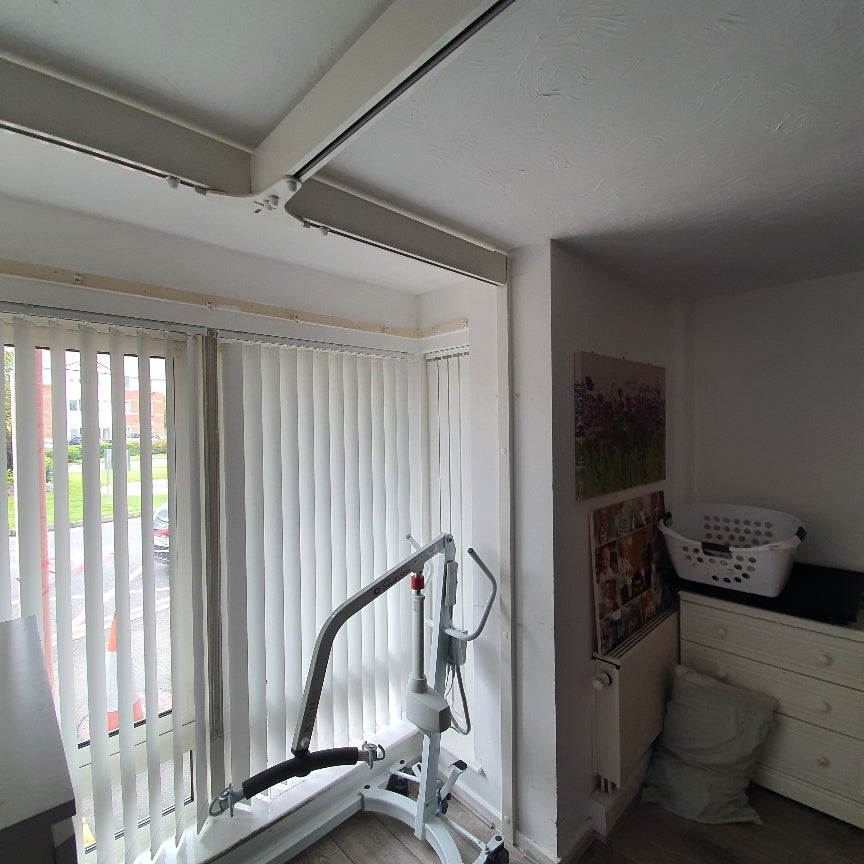 Recent Install of Molift 205 Power Traverse and Power Rise Hoist with Bespoke Frame in Warrington