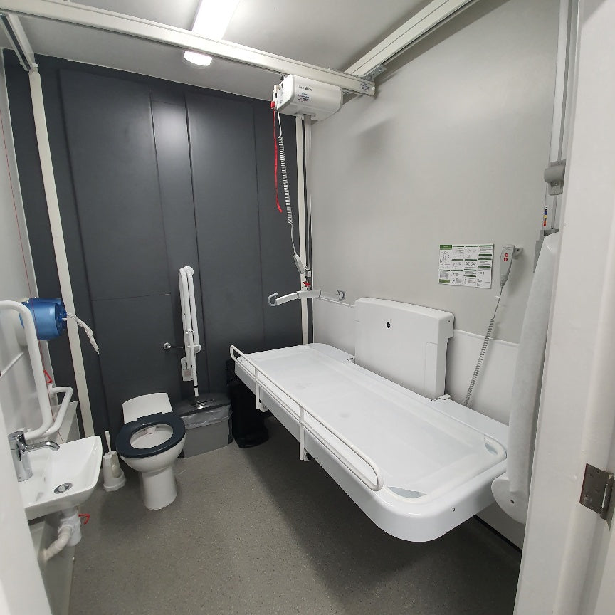 Recent Install of Liko Hoist and Pressalit Changing Table in Widnes