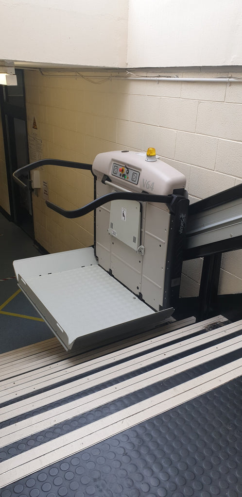 Recent Install of Vimec Platform Lift for School in Flintshire