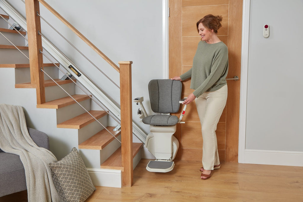 Platinum Straight Ergo Horizon Stairlift Standard or Heavy Duty Reconditioned or New