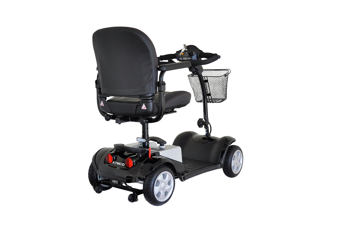 Kymco Mini Comfort Solid 4 Wheel Mobility Scooter Folds Boot Travel Pavement 4mph