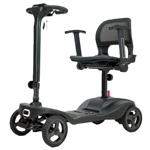 Pride MG Lite Super Lightweight 4MPH 4 Wheel Mobility Scooter Battery Operated In Black Dismantles