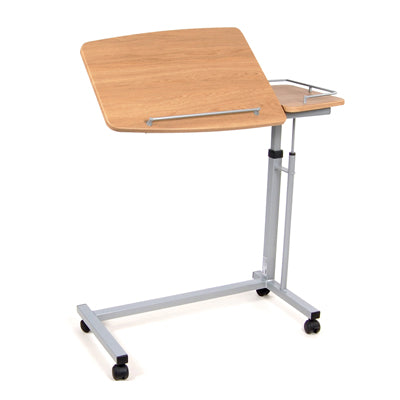 Harvest Healthcare Elita Connoisseur Overbed Table in Light Oak - HMT107OK