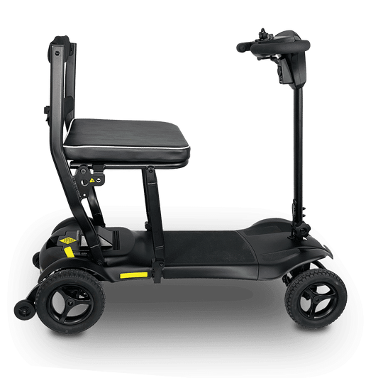 Pride Go Go MG 2 Super Lightweight Foldable compact design 4mph Boot Scooter Transport Travel