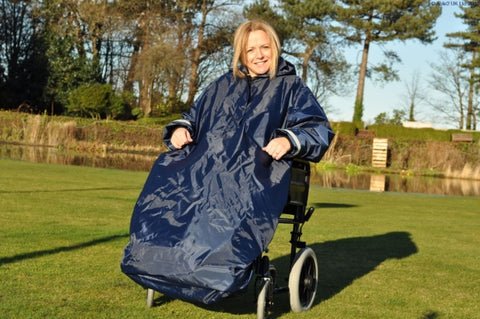 Able 2 Splash Wheelchair Mac With Sleeves Waterproof Cosy Full Cover PR34023
