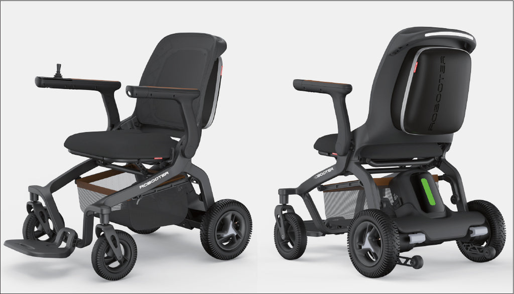 Robooter E40 Electric Battery Operated Powerchair Wheelchair 15-BB-003 Green Grey or White