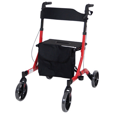 Aidapt Aluminium Deluxe Ultra Lightweight Folding 4 Wheel Rollator - VP183