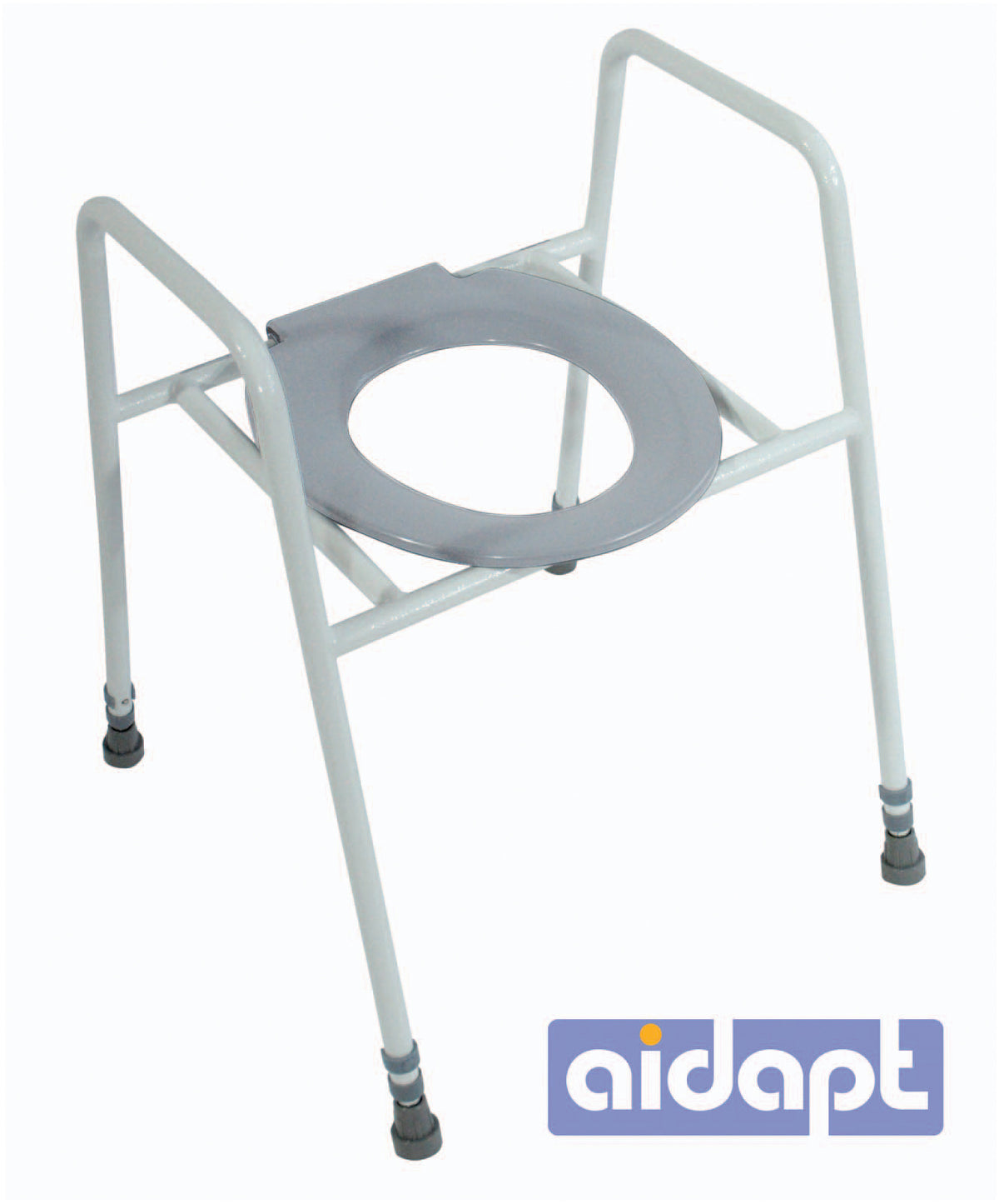 Aidapt Solo Skandia Raised Toilet Seat and Frame with Clip on Seat VR157FC