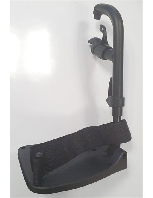 Invacare Type Fauteuil Roulant Repose-Pieds Sangles de Talon Matériau Noir Paire Simple Action 2 NG Fixation Universelle 8300/21