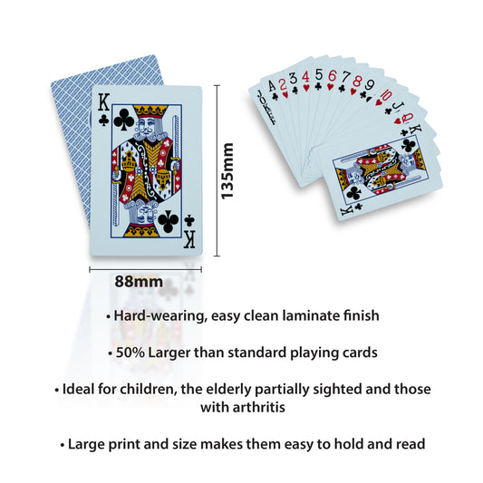 Cartes à jouer Jumbo Aidapt VM704