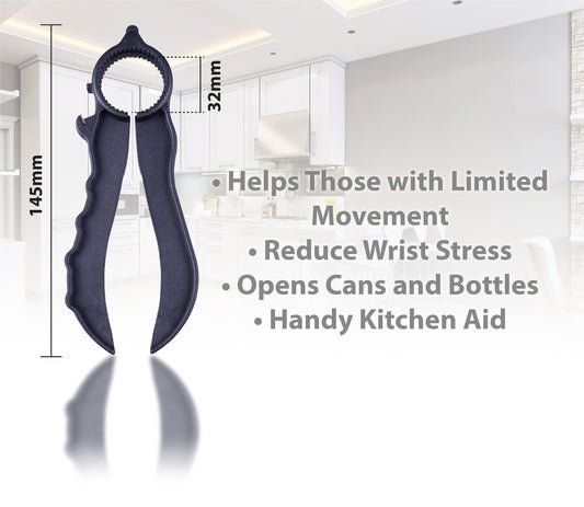 Aidapt Plastic Multi Opener Tin Opener Ring Pull Bottle Caps Tops VM916