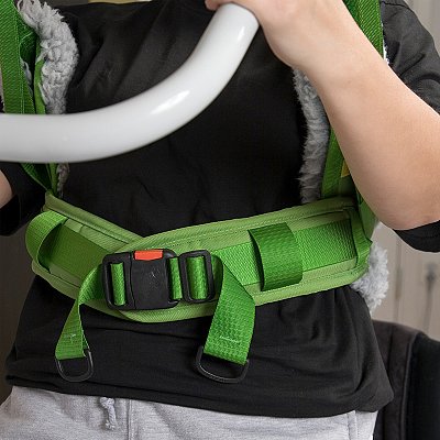 Hill Rom Liko Sabina Support Vest Corduroy with Padding Stand Aid Patient Lift Sling