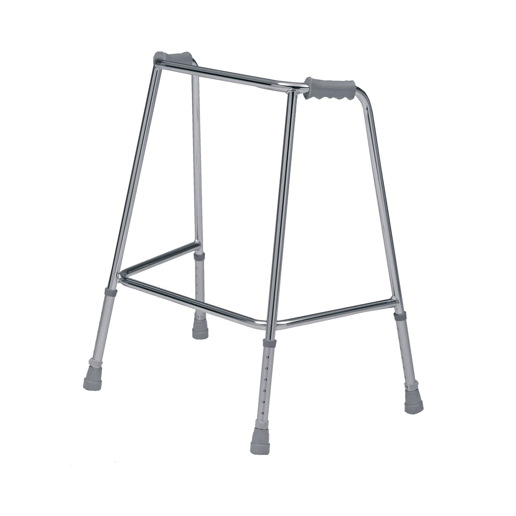 Roma Sturdy Heavy Duty Bariatric Wide Walking Frame Zimmer Lightweight Adjustable Height 2511