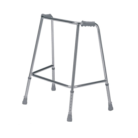 Roma Sturdy Heavy Duty Bariatric Wide Walking Frame Zimmer Lightweight Adjustable Height 2511