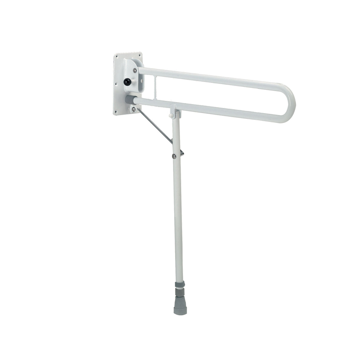 Roma Drop Down Rail Loop Type with Support Leg Wall Mounted Support Bathroom Toilet 4231