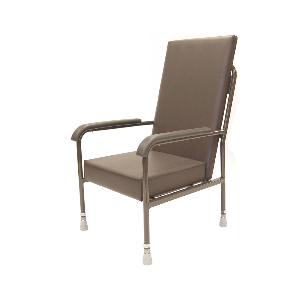 Roma High Back Vinyl Upholstery Chair Without Wings 5718