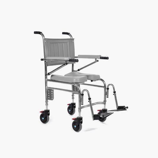 Chaise de douche rembourrée poussée par accompagnateur Osprey Healthcare Timo 710