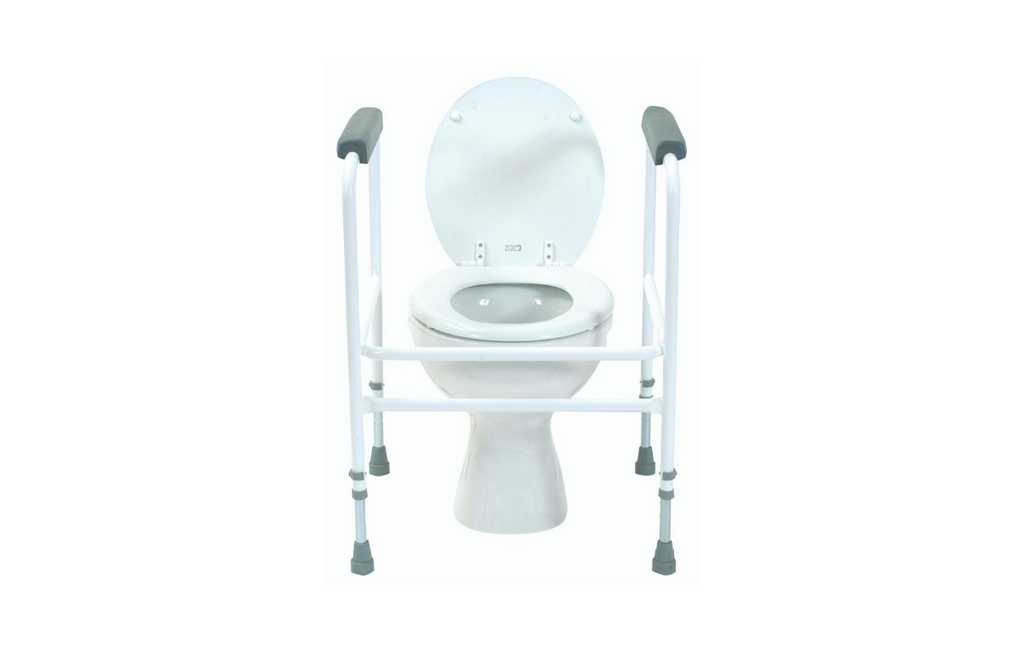 Alerta Portable Toilet Surround Frame No Seat Adjustable Height ALT-BE003
