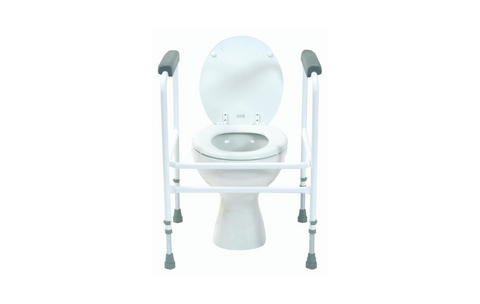 Alerta Portable Toilet Surround Frame No Seat Adjustable Height ALT-BE003