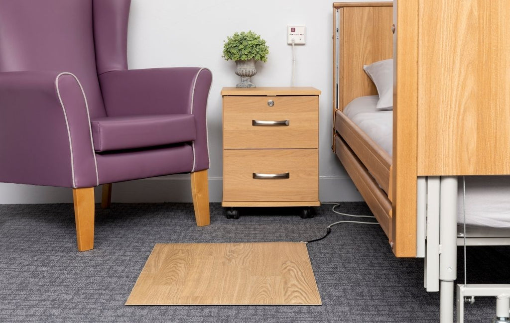 Alerta Wood Mat, Farmhouse Oak - Single Ring Plug - WAM-FHOAK-S