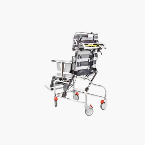 Fauteuil de douche mobile inclinable en position assise pour enfants Timo Mesh d'Osprey Healthcare 981T1SP