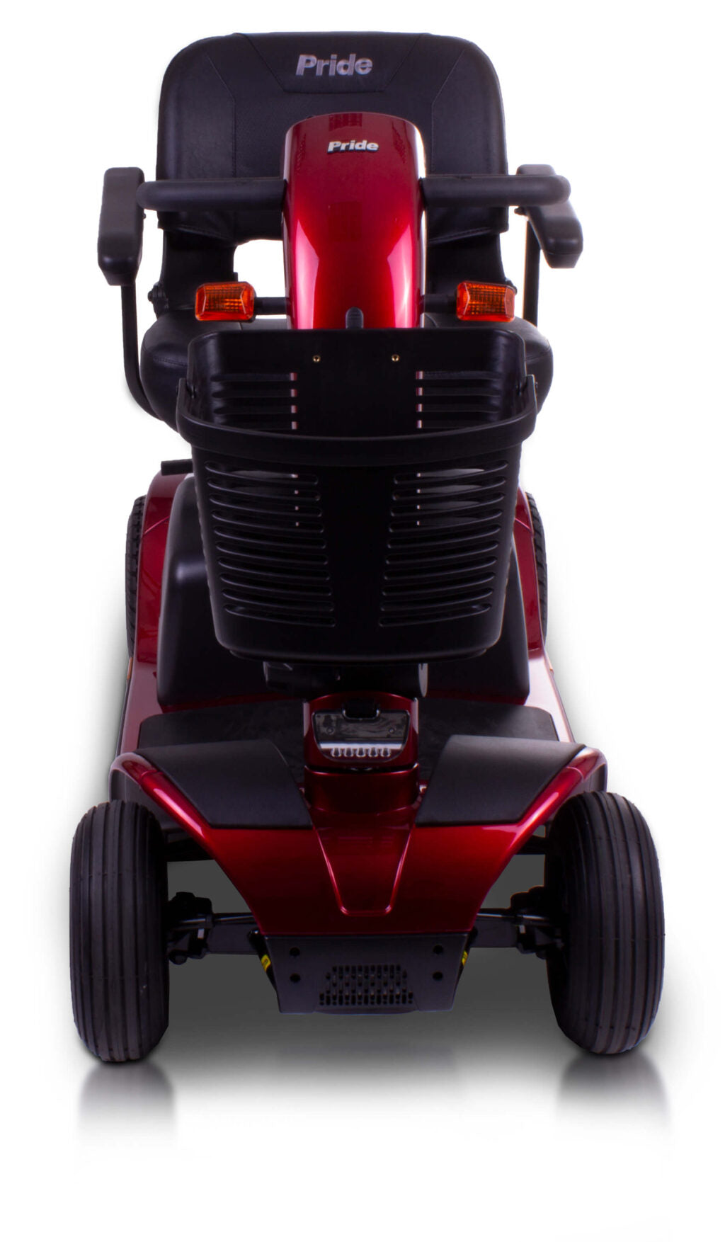 Scooter électrique Pride Colt Plus 4 roues rouge 6 km/h Taille moyenne Portée moyenne
