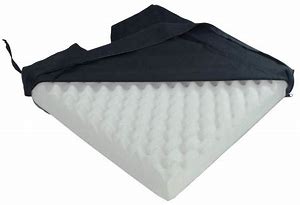 Aidapt Deluxe Convoluted eggbox Pressure Relief Memory Foam Orthopaedic Cushion Wheelchair Car VA126WA