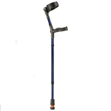 Flexyfoot Open Cuff Comfort Grip Adjustable Crutch Single CRUTCH-04-S