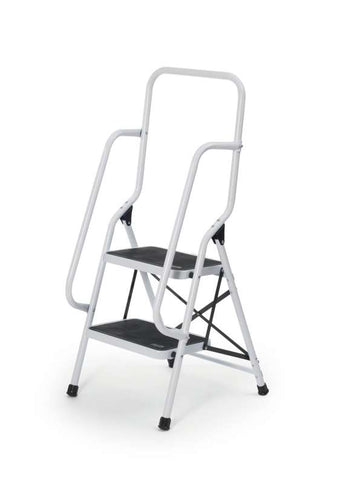 Drive DeVilbiss Step Safety Ladder With Handrail - RT-SL001