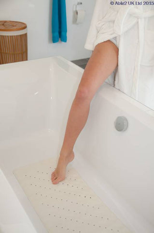Able2 Bath Mat - White PR45047