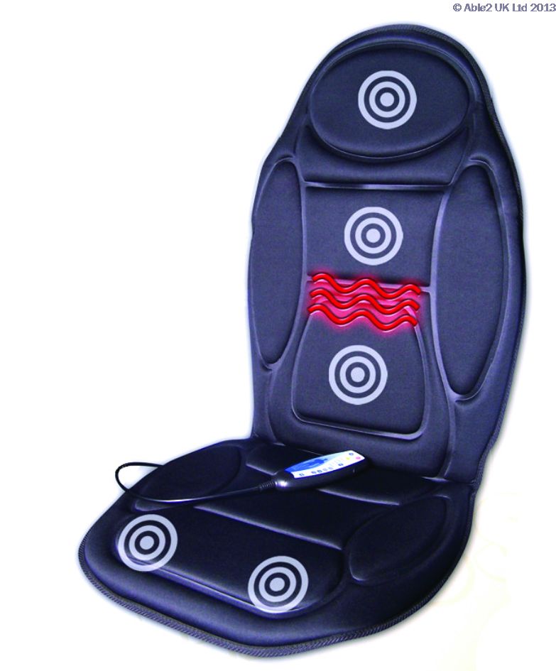 Able2 Heated Back & Seat Massager PR61443