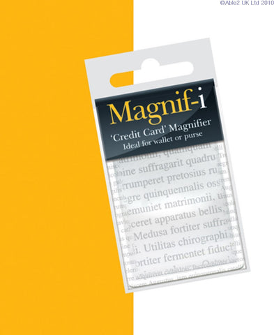 Able2 Credit Card Magnifier PR70089