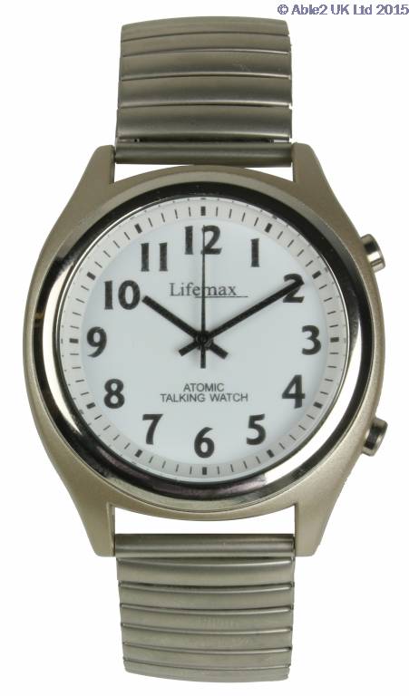 Able2 Talking Atomic Watch - Gents - Expanding Bracelet PR70164