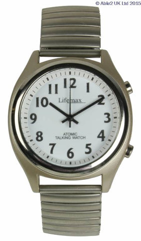 Able2 Talking Atomic Watch - Gents - Expanding Bracelet PR70164