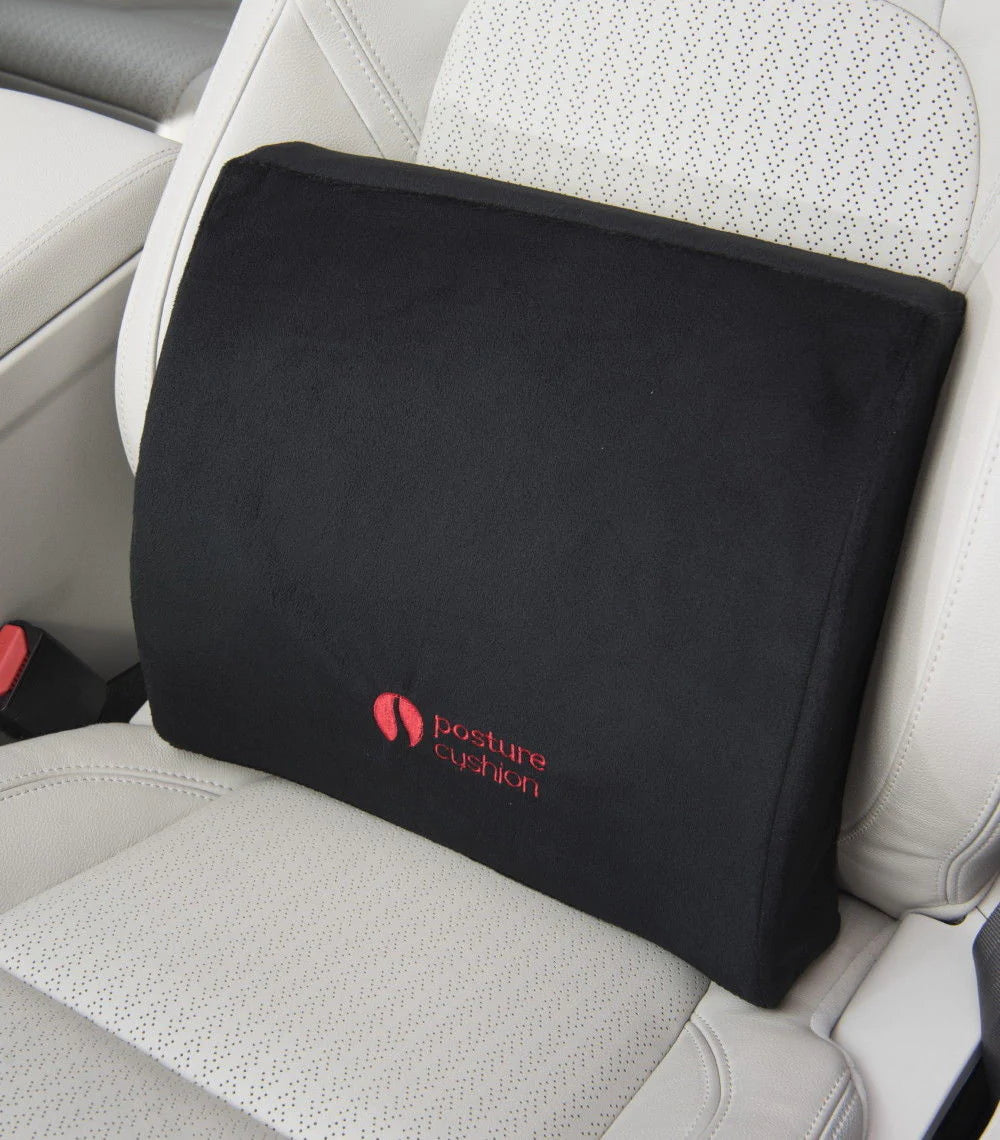 Coussin de soutien lombaire en mousse à mémoire de forme Auto Useful pour le bas du dos et la colonne vertébrale, pour voiture ou maison PL001