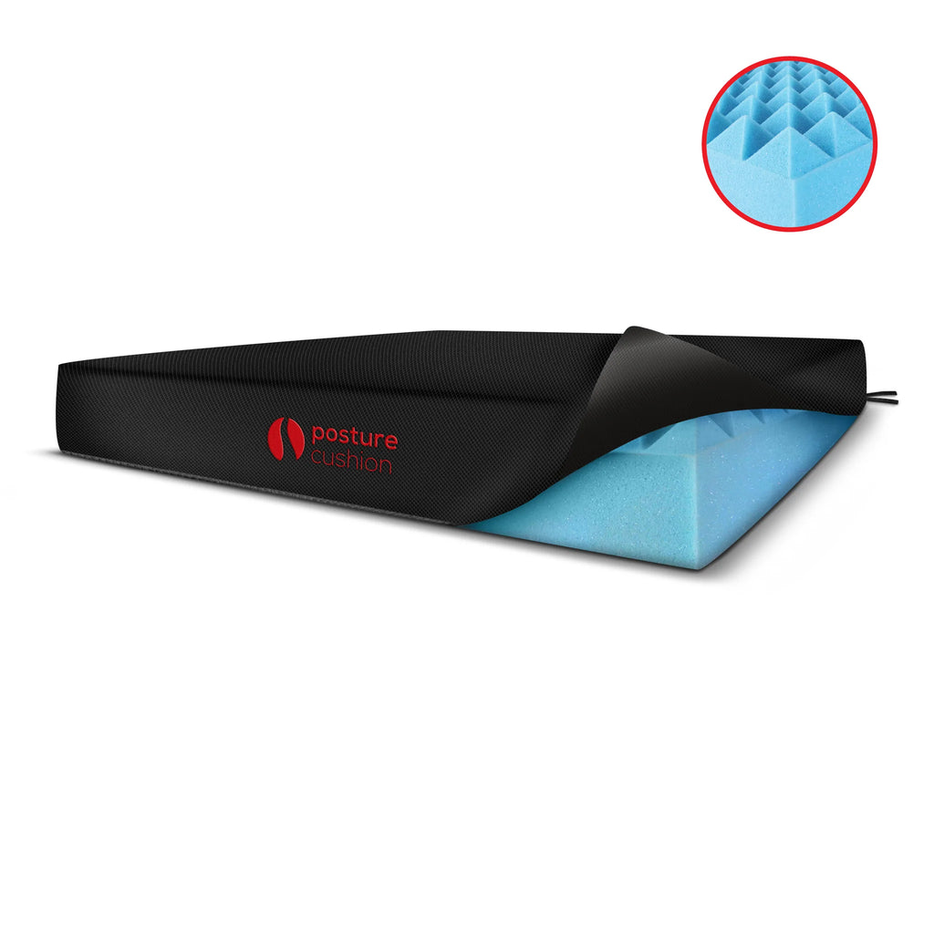 Auto Useful Pyratex Wheelchair Seat Booster Cushion with Coccyx Cut Out