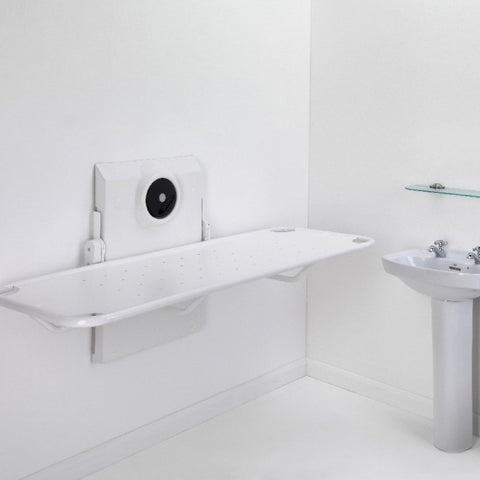 Prism Freeway Easi Shower Bed Bench Table Manual Operated Adjustable Height 1801EMS1400