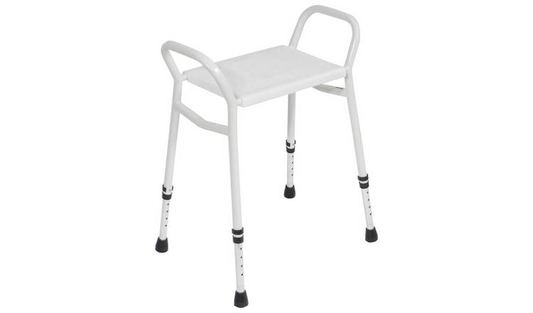 Aidapt Strood Shower Stool Steel VB635 Aluminium VB635H
