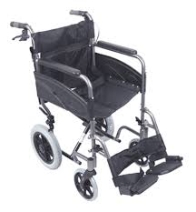 Aidapt Compact Transport Aluminium Wheelchair VA170