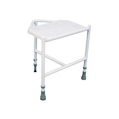 Pembury Height Adjustable Corner Shower Stool VB636