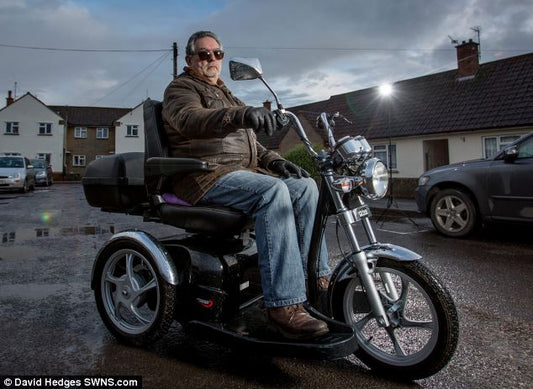 Drive Devilbiss Medical Sport Rider 8MPH Mobility Scooter Similar Motorbike Trike 3 Wheel