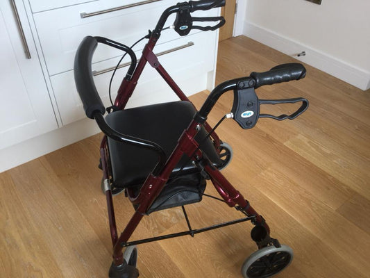 Hire Rent 3 and 4 Wheel Walkers Rollators and Zimmers Walking Aids Loan Week
