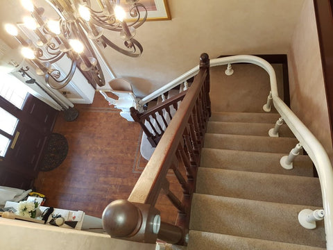 Otolift One 1 Air Curved Stairlift Reconditioned or New