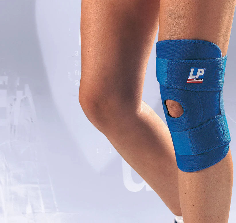 LP Genouillère ouverte surtendue avec support rotulien Velcro 758 Taille unique