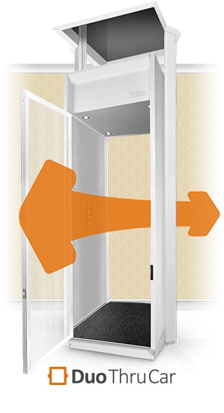Stiltz Luxury Homelift Through Floor Vertical Lift All Types Duo + and Trio +