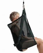 Liko Hillrom Universal Sling Model 000 Polyester Net Universal Lifting Toilet Transfer