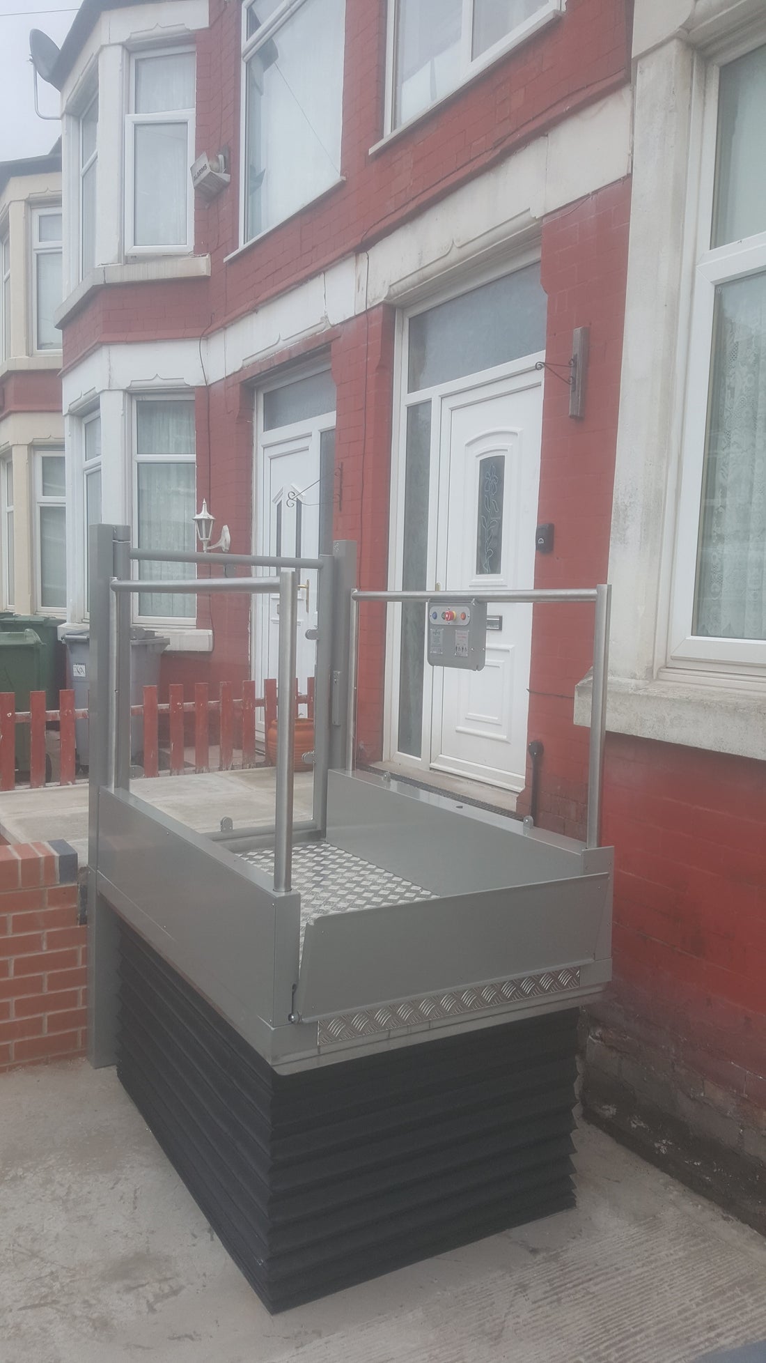 Pollock Step Lift Install in Poulton, Wirral